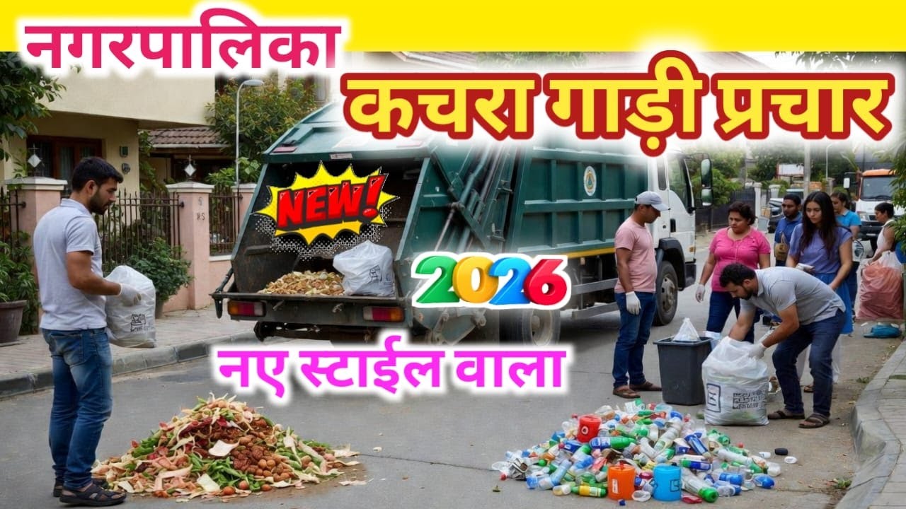 नगरपालिका प्रचार। कचरा गाड़ी प्रचार। #nagarpalika #kachragariprachar #pracharaudio #new #2026