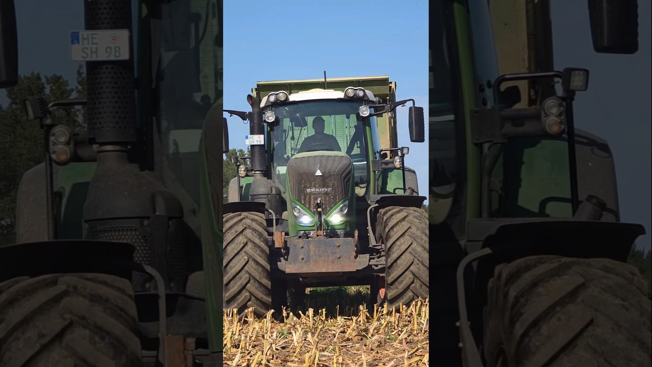 Fendt 828 Vario mit Krone ZX🤩🔥💪 #fendt #krone #farming