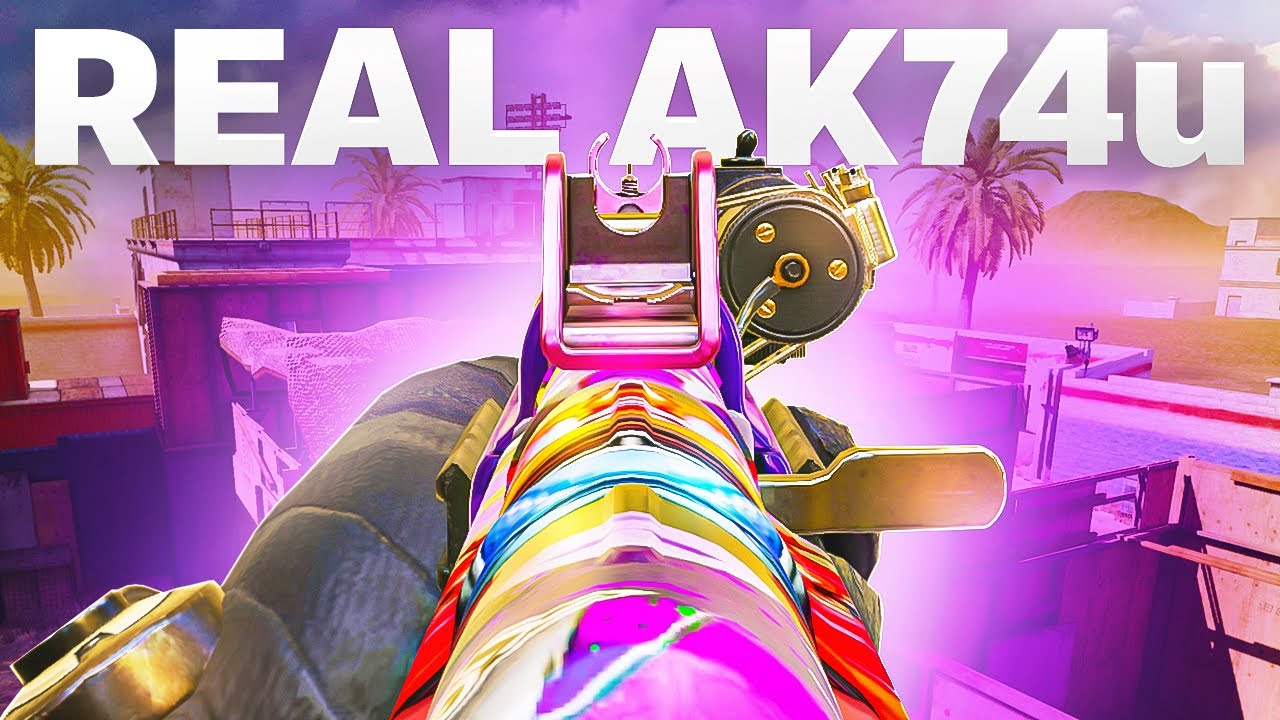 This is how the AK74u is supposed to look