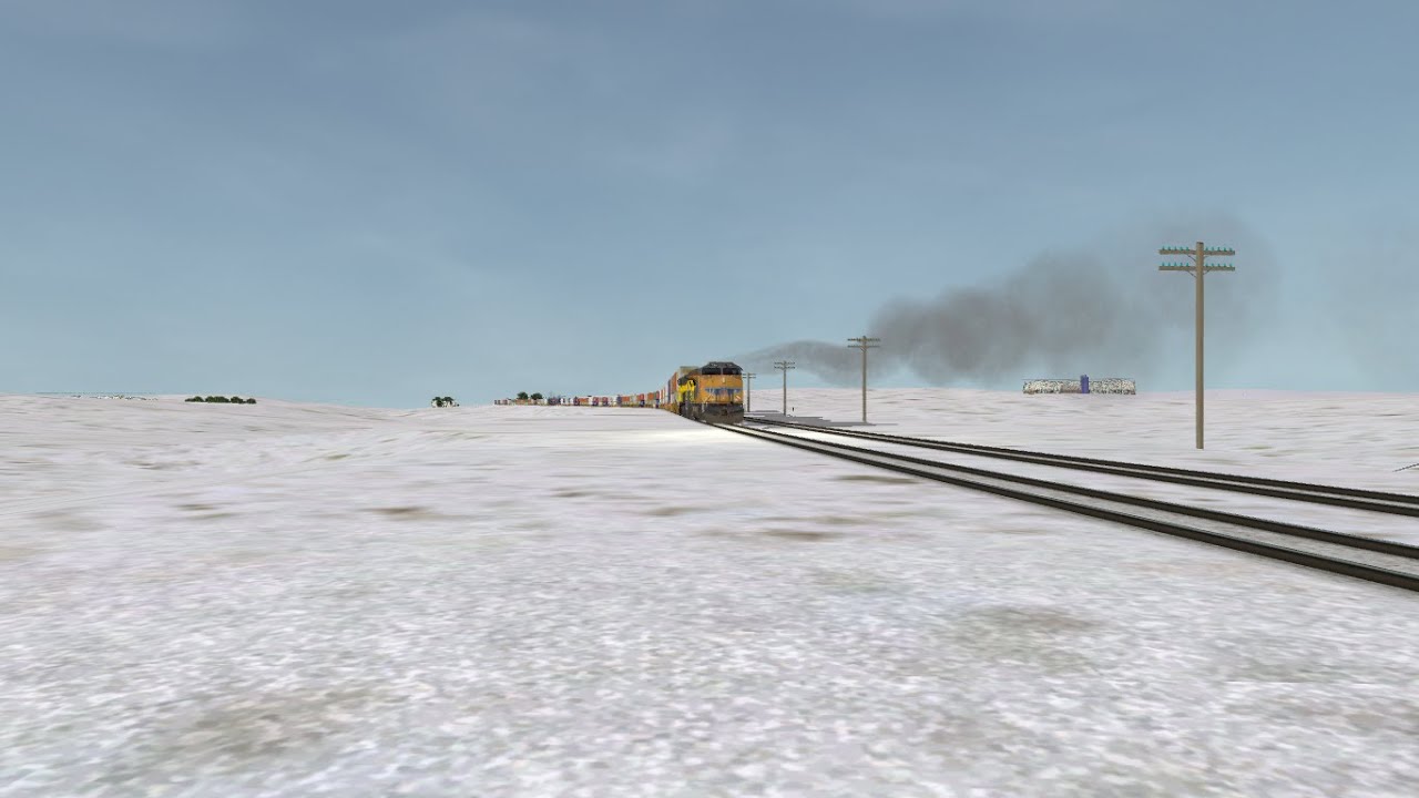 ORTS: Fast UP C45ACCTE #7361 EB INPG4X-01 At Luzerne, IA