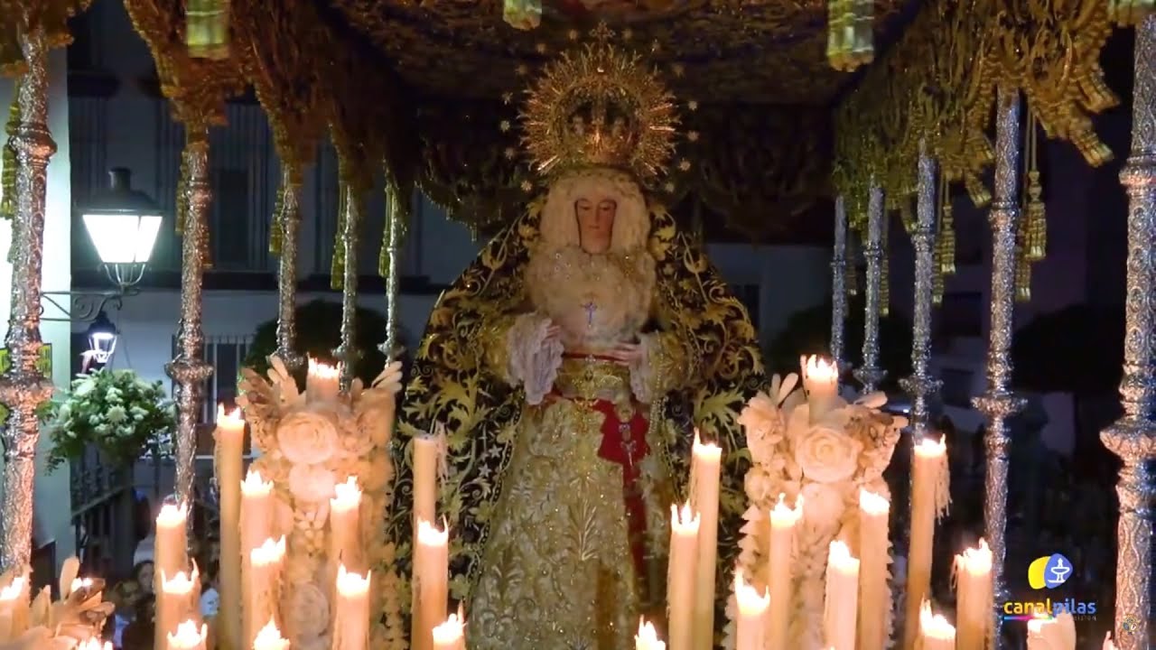 Entrada de la Santísima Virgen de Belén. Jueves Santo 2025 en Pilas.