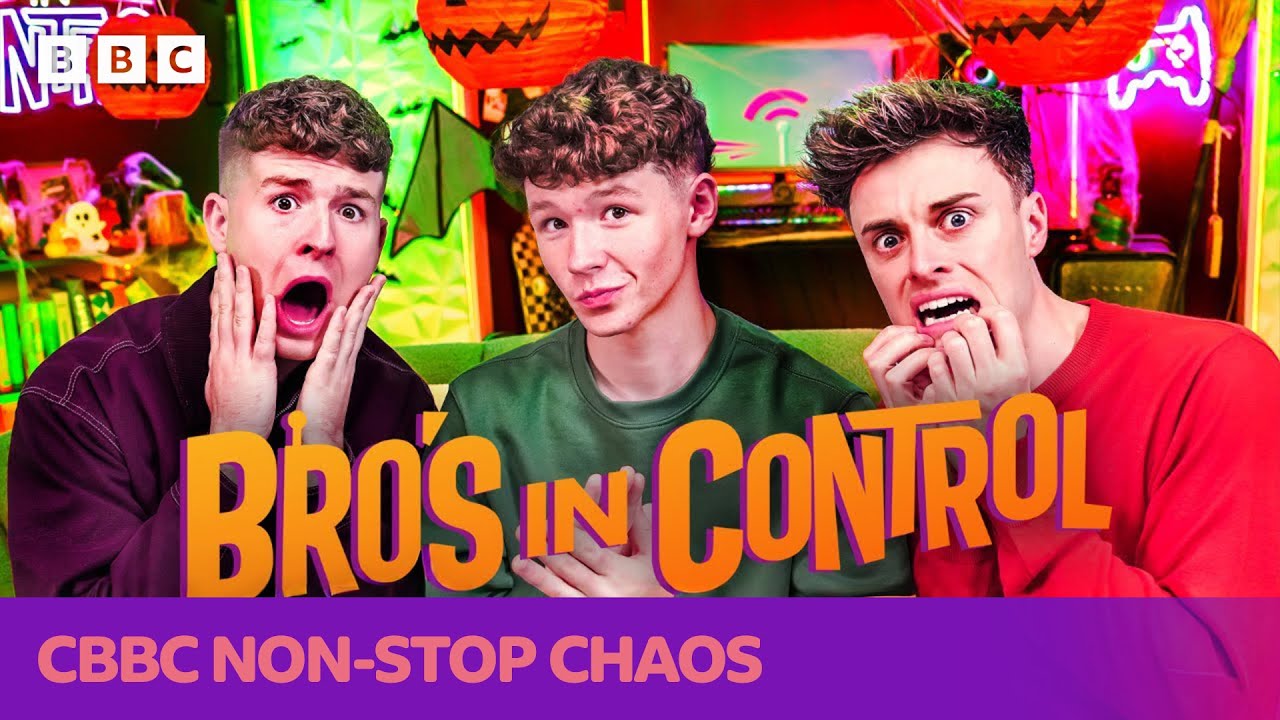 Adam B had to hold WHAT on Bro's in Control?! 👻 | CBBC