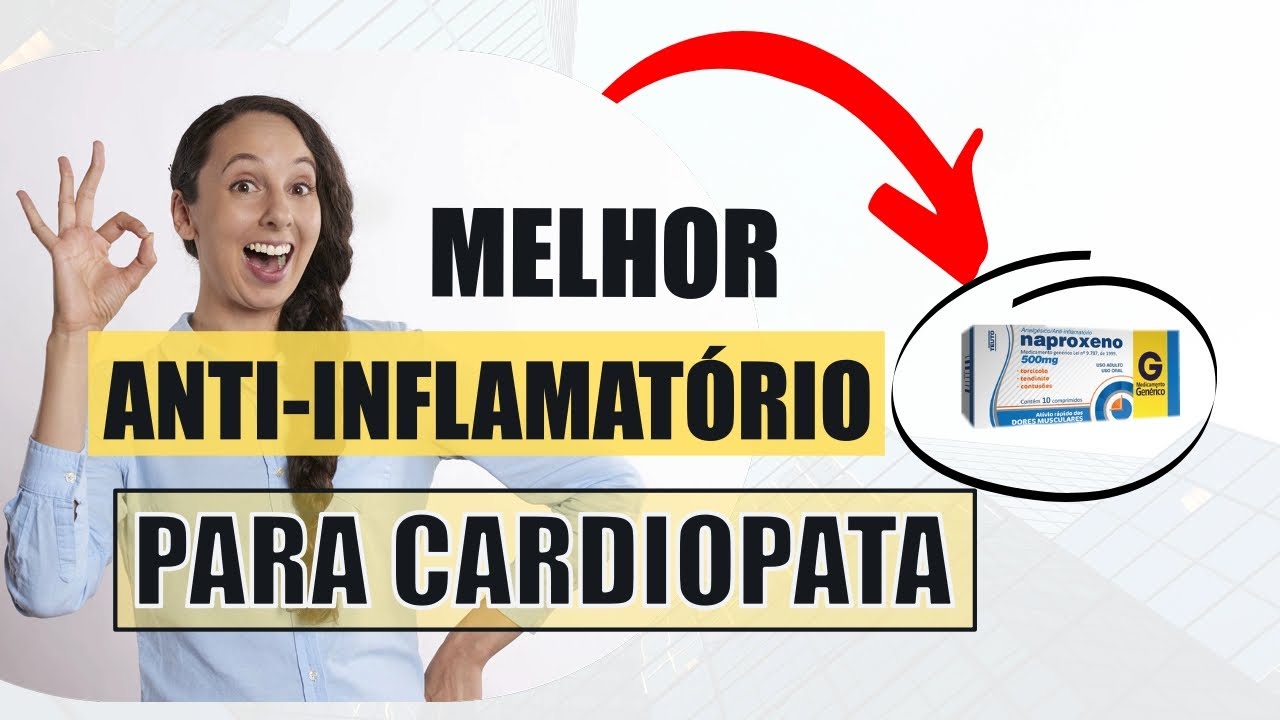 O melhor antiinflamat&oacute;rio para card&iacute;aco