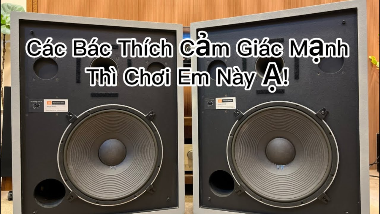 Rung Nhà Hàng Xóm! Loa JBL 4331B Loa Bass 40 Chơi Đa Thể Loại. Mời Các Bác Ngắm Ạ!(0911886266)