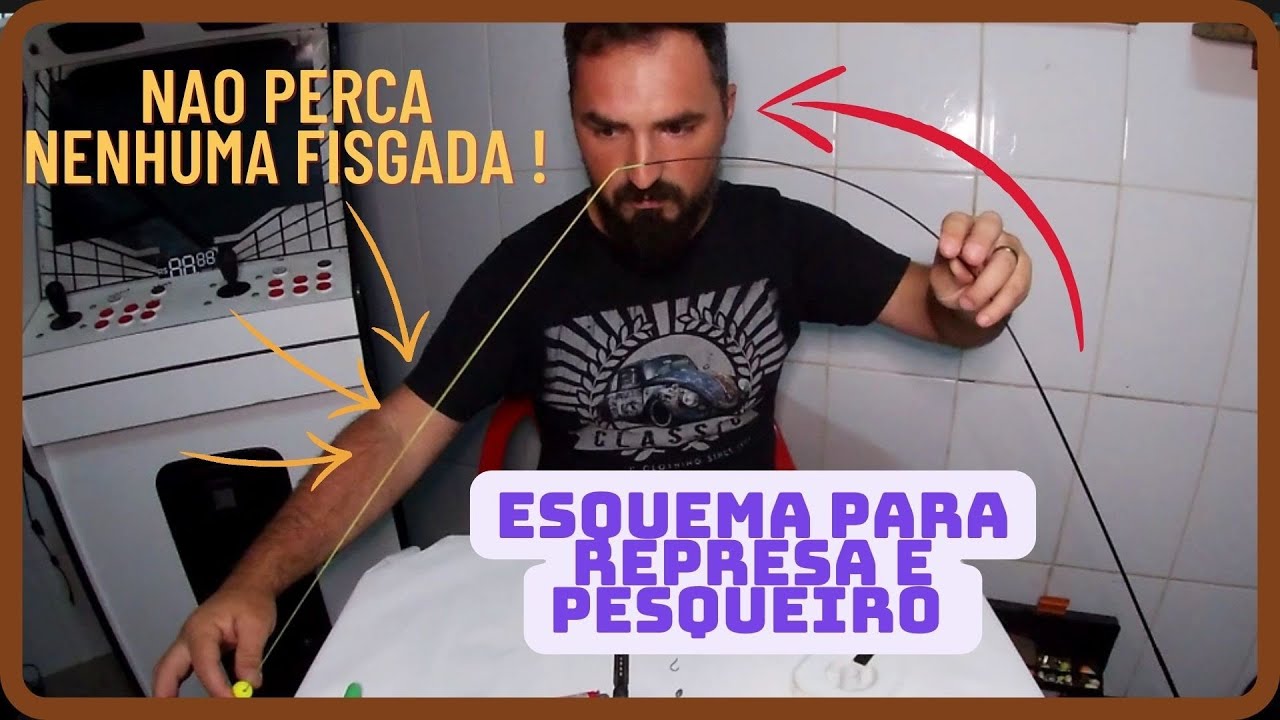 NAO ERRO MAIS ! - MELHOR MONTAGEM PARA PESCARIA DE TILÁPIAS