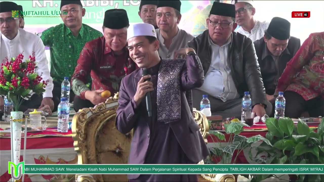 Full Vidio Tablig Akbar Dalam Memperingati Isro' Mi'roj Nabi Muhammad SAW Bersama K Jangkrik Cilegon