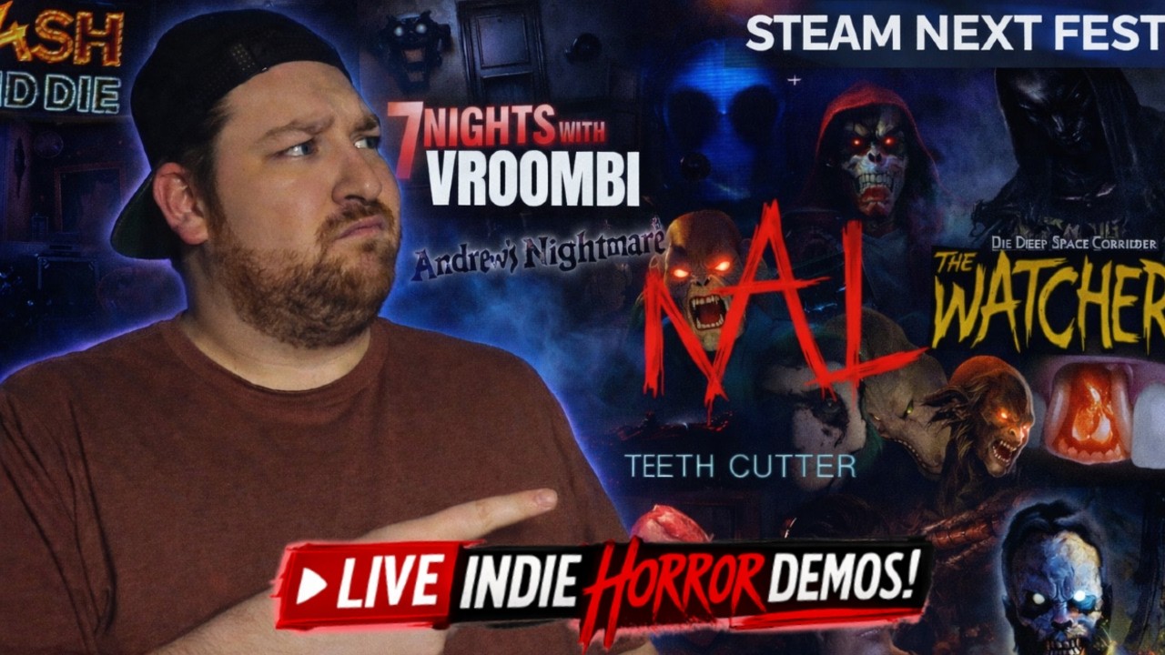 Steam Next Fest Horror Demos LIVE 😱