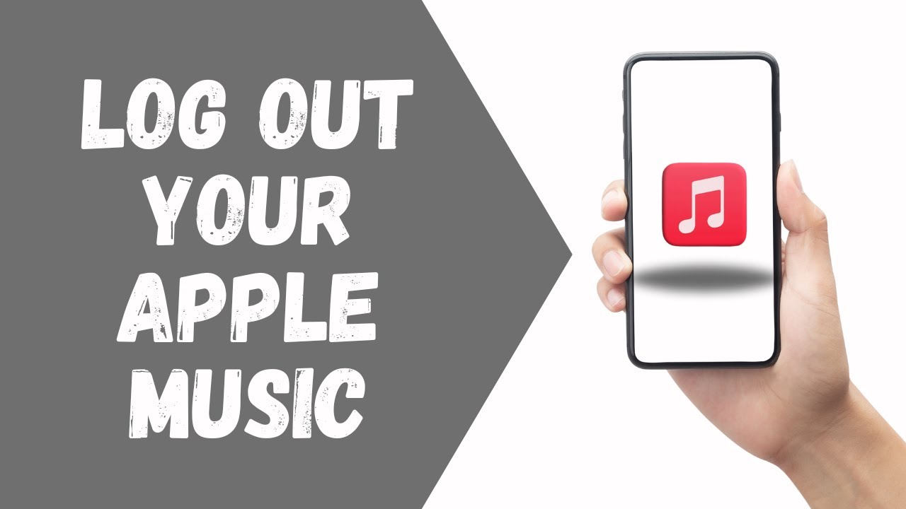 How to log out of your Apple music