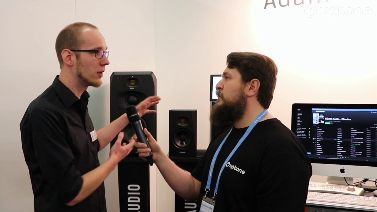 uptone.pl: Monitory studyjne ADAM Audio T5V i T7V na Musikmesse2018