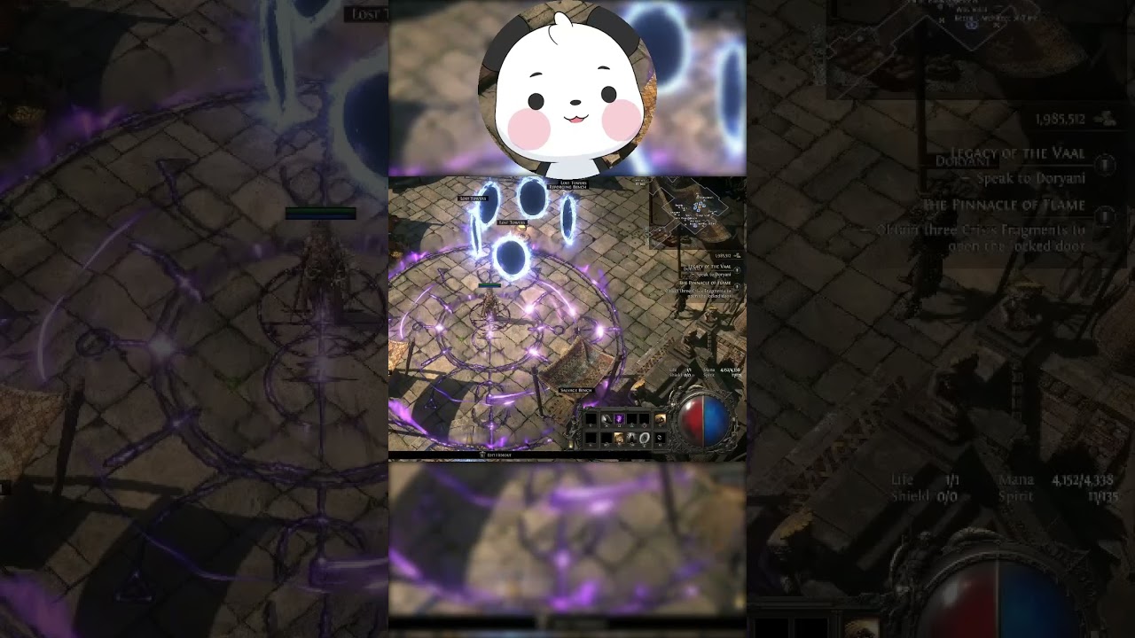 This CHRONOMANCER IMPENDING DOOM Build Sounds Cool!! #poe2 #gaming