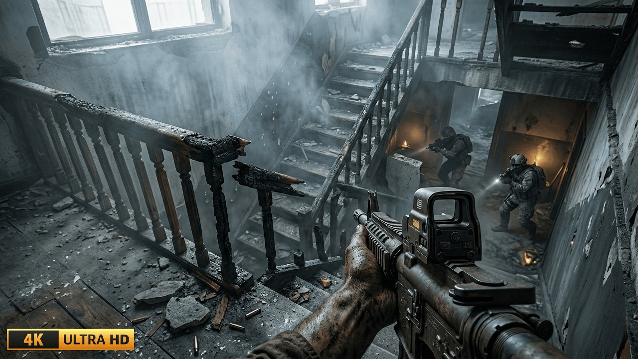 BLACK OPS 1: O Clássico como você nunca viu (4K Ultra Realismo / Sem HUD)