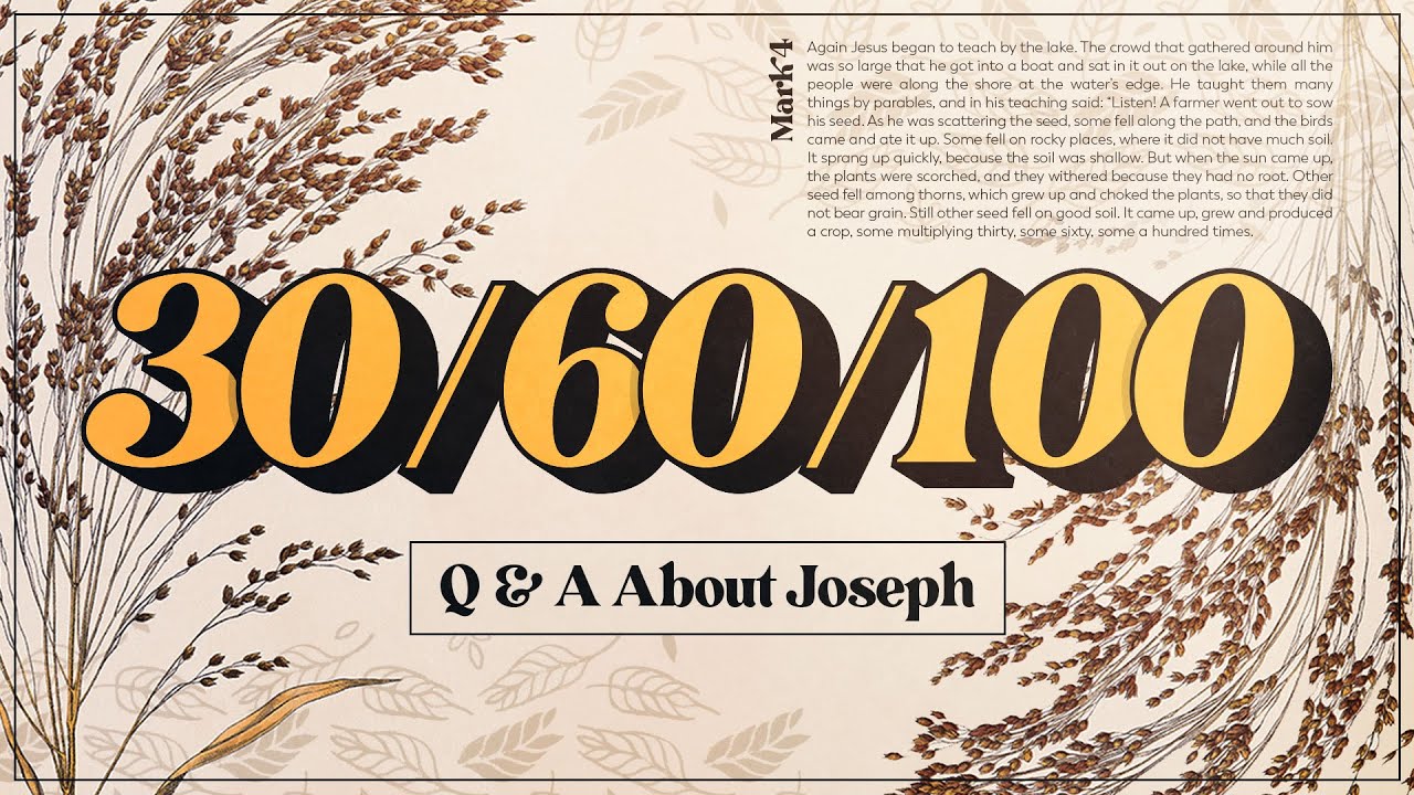 Questions and Answers from the Life of Joseph