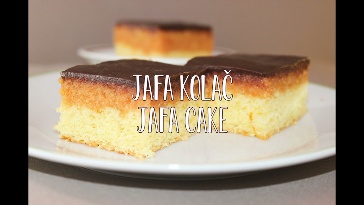 Jaffa cake - Jaffa kolač. Kolač od naranđe i čokolade, jednostavan, sočan i brz.