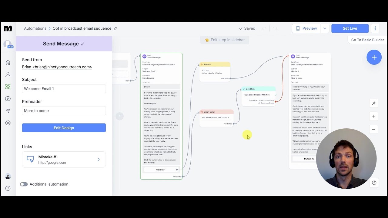 How to Send Emails in Manychat (Automation) | Easy Email Marketing Tutorial