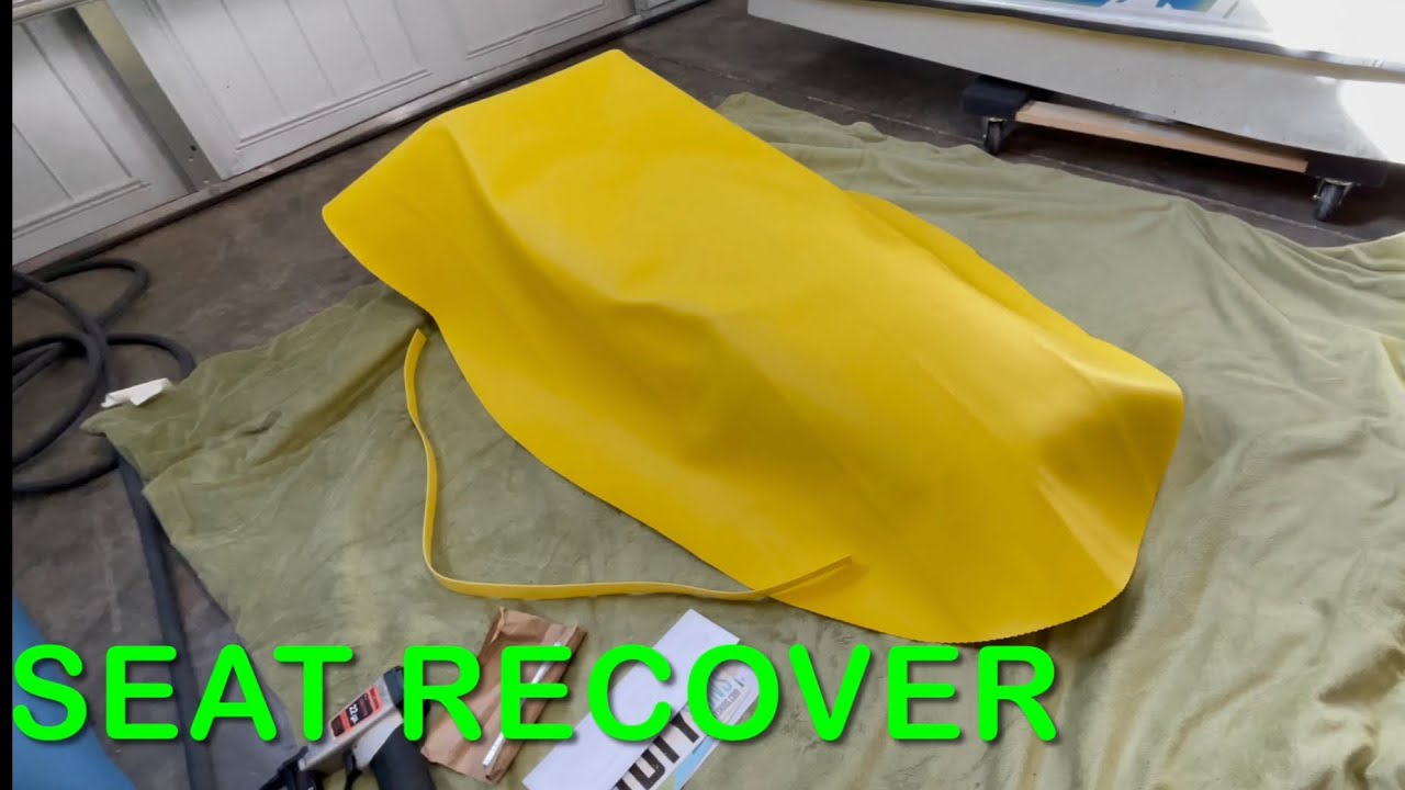 Seadoo xp 800 seat recover DIY. (Bonus video at the end)