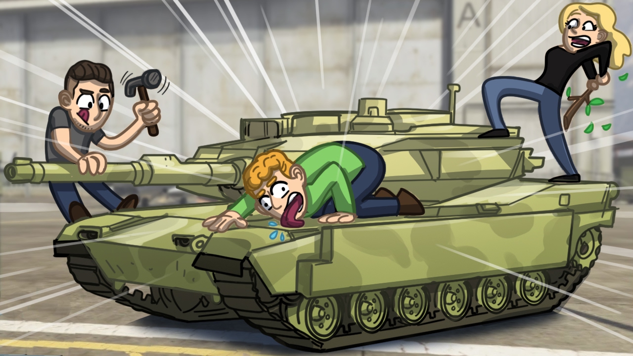 How to NOT Steal a Tank | GTA 5 |  GTA 5 Online Funny Moments