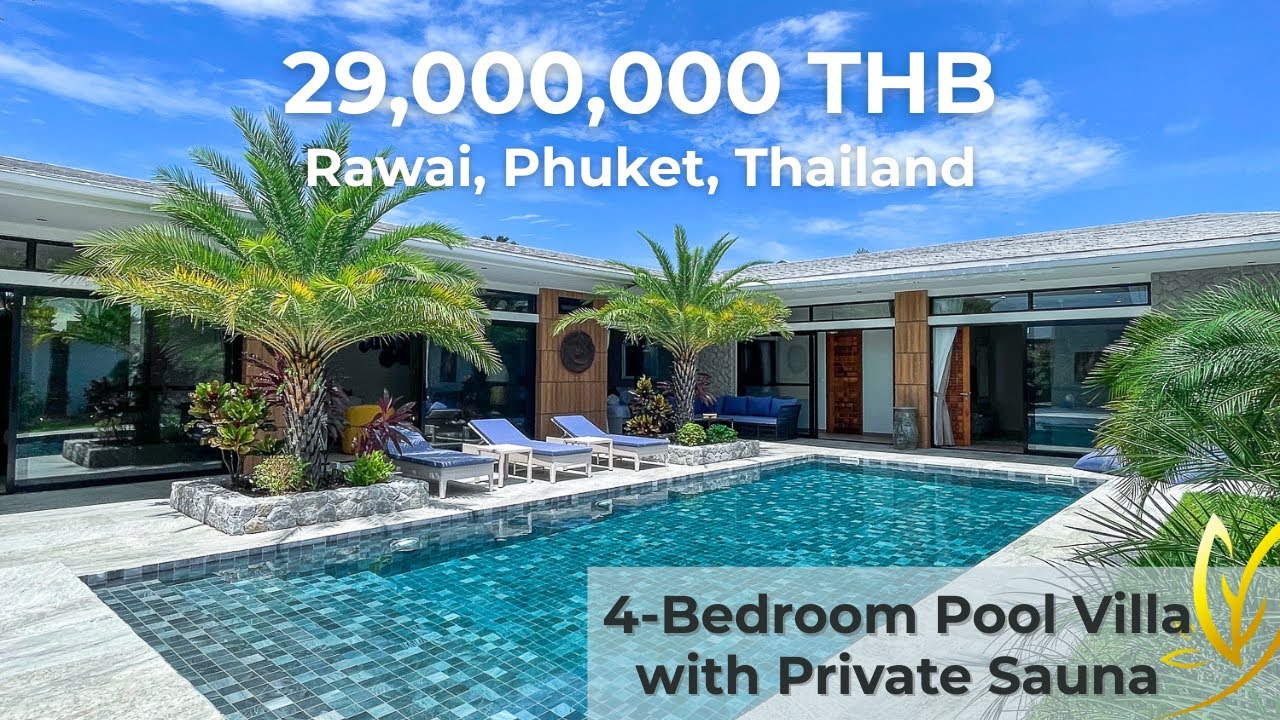 Spectacular, Exquisite 4-Bedroom Pool Villa in Rawai, Phuket, Thailand