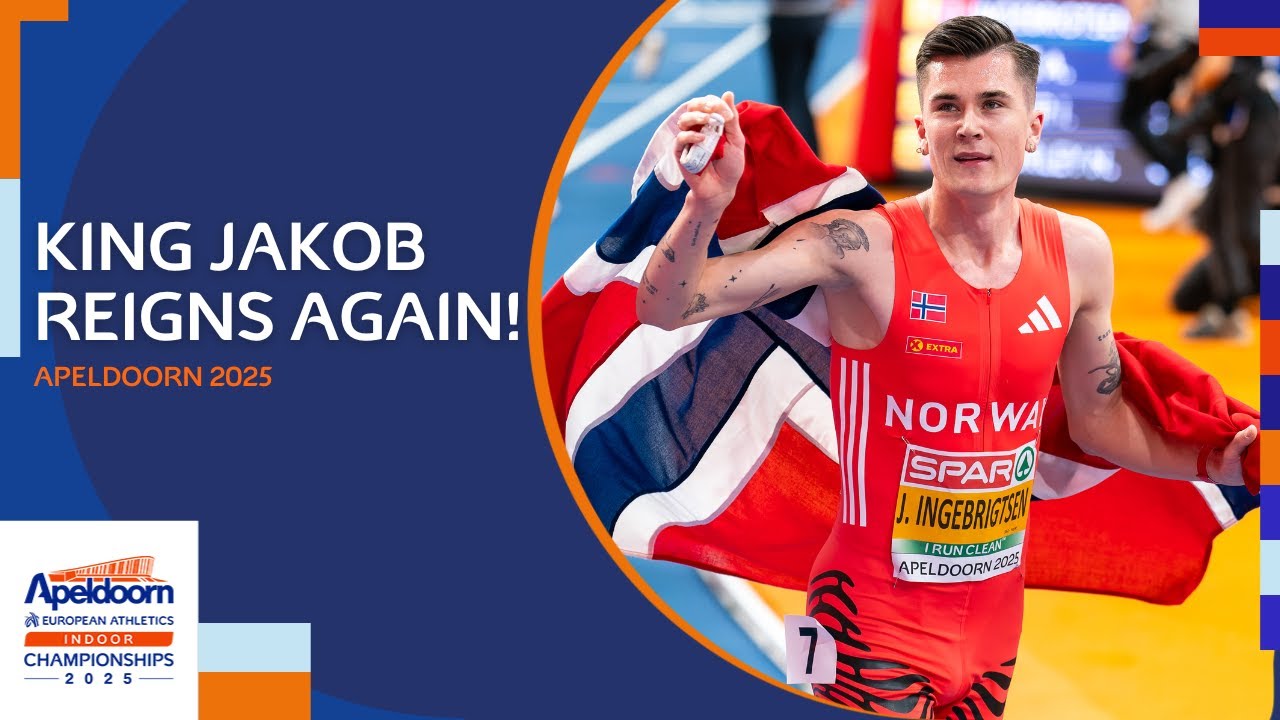 ANOTHER 1500/3000m double! 🔥 Jakob Ingebrigtsen 🇳🇴 | Every Apeldoorn 2025 race