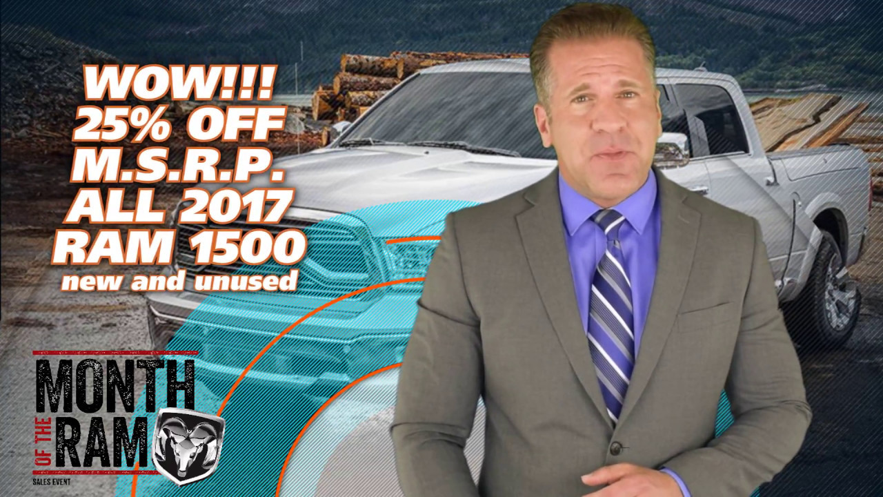 Murray Chrysler Month of the RAM & Big Spring Clearout Event Promotions and Specials