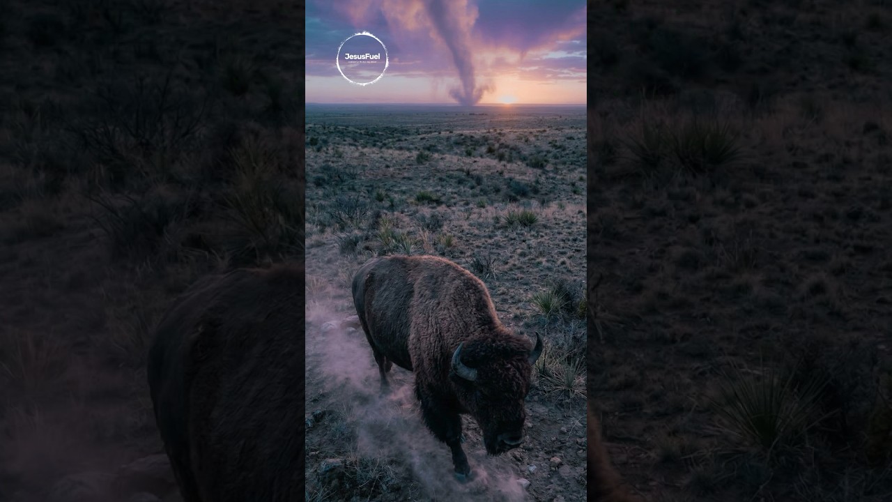 STEADFAST STRENGTH - Soaking Worship Moment | Buffalo in the Storm | Numbers 23:22
