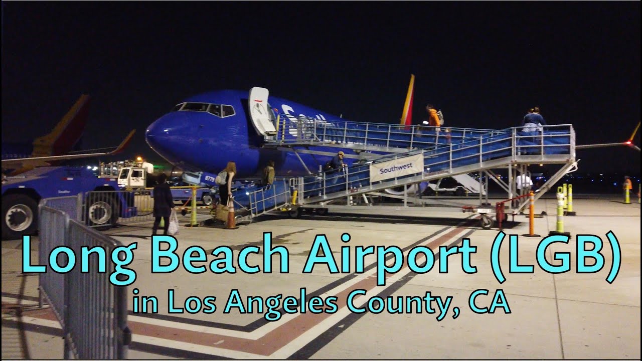 ✈️ Long Beach Airport (LGB), holiday edition [4K]