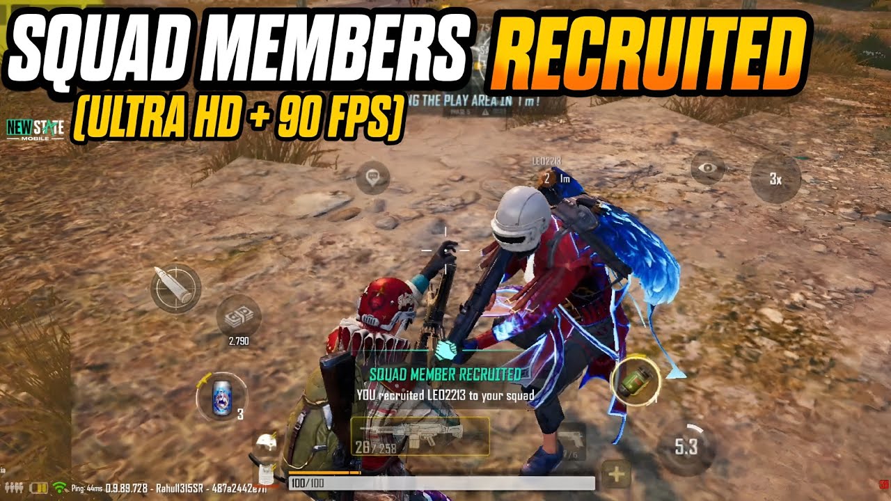 NEW STATE MOBILE HDR + 90 FPS OLD ERANGLE GAMEPLAY | BETTER THAN BGMI