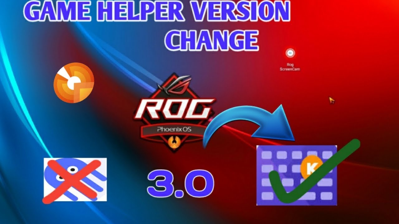 Best game helper-Game helper version change in all Phoenix os 💪
