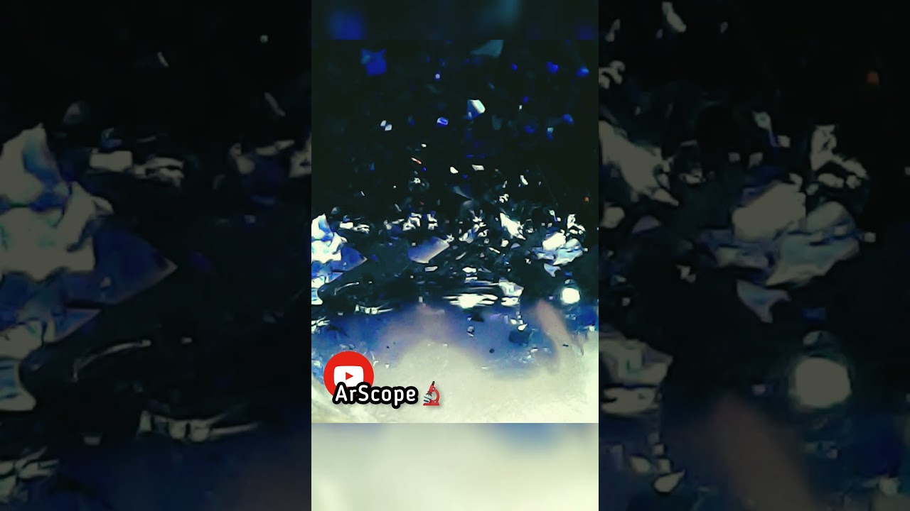 🔬💅 Using Nail Polish under the Microscope #shorts #nails #closeup #shortvideo ❤️