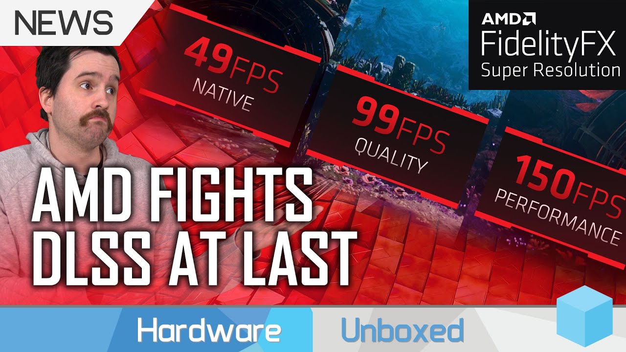 Finally! AMD Announces FSR Game Upscaling, $260 Ryzen 5000 APU, RX 6000M GPUs
