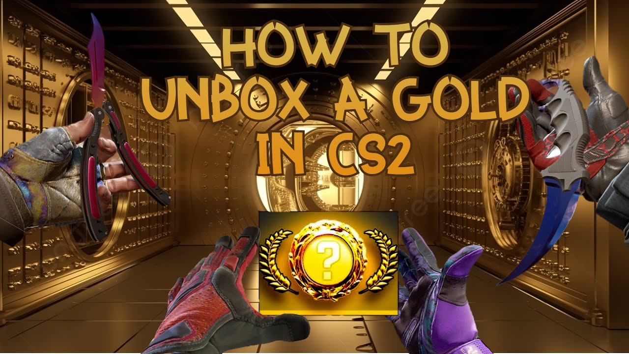 HOW TO GET A RARE SPECIAL ITEM IN CS2 (UNBOX A GOLD EVERY TIME)