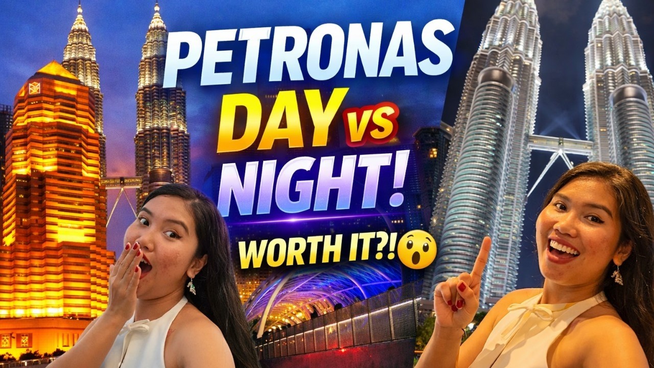 Kuala Lumpur Malaysia 🇲🇾 | Day & Night Tour at Petronas Twin Towers (Travel Vlog 2026)