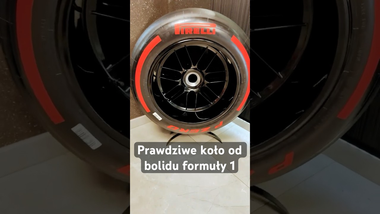 Oryginalne koło od bolidu Formuty 1 - OponyAlbert.pl Gdansk ul. Matuszewskiego 11: #bolide #f1