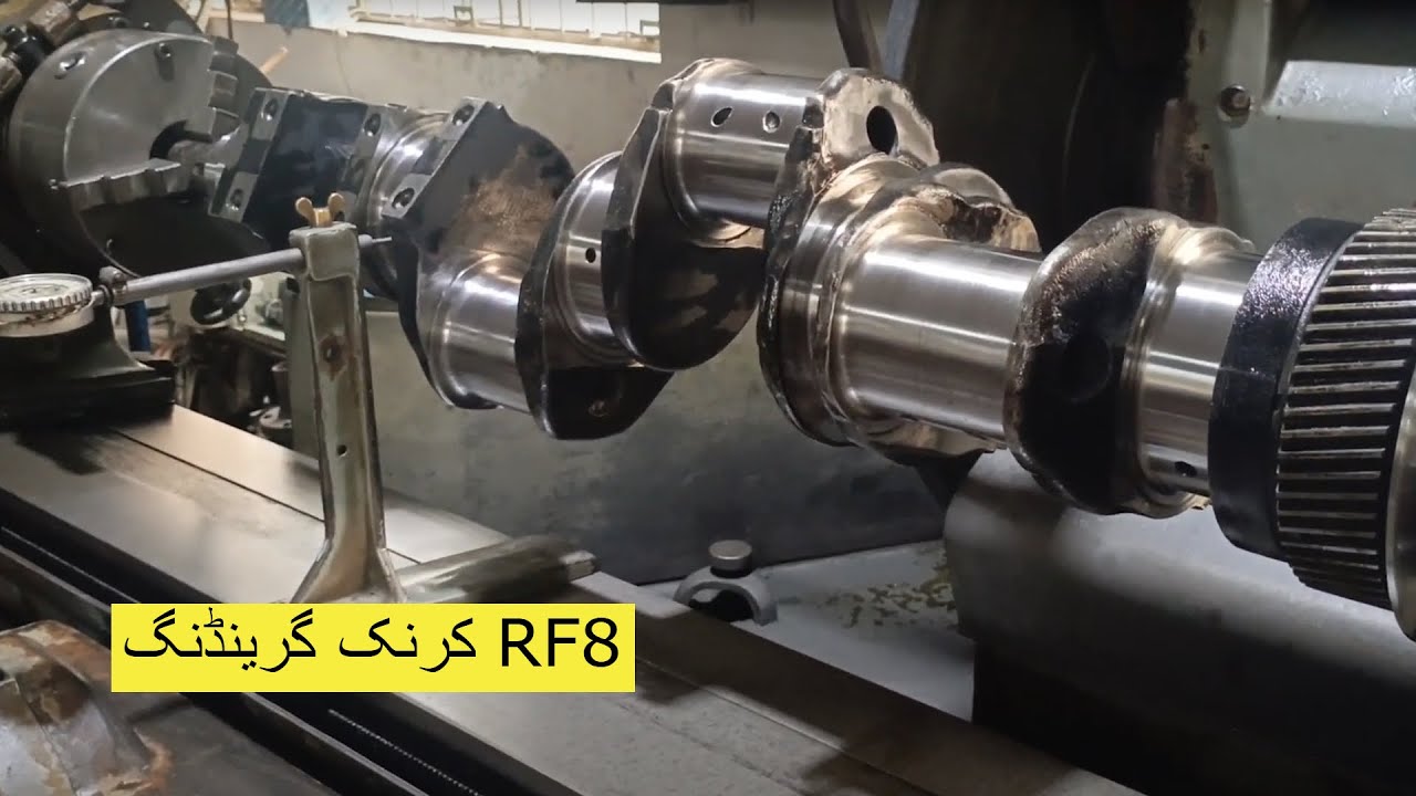 RF8 Crankshaft Grinding