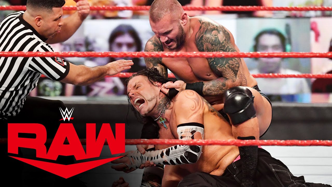 Джефф Харди против Рэнди Ортона: Raw, 4 января 2021 г.