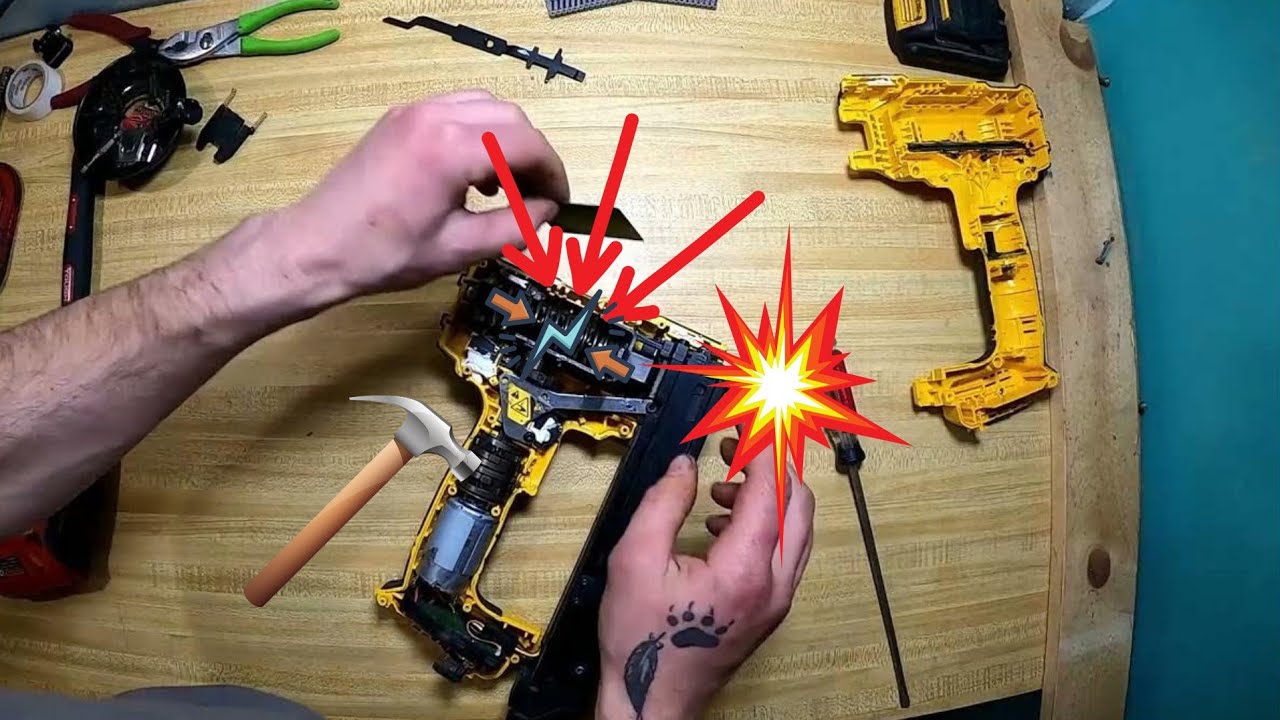 Fix Your Dewalt Cable Stapler!