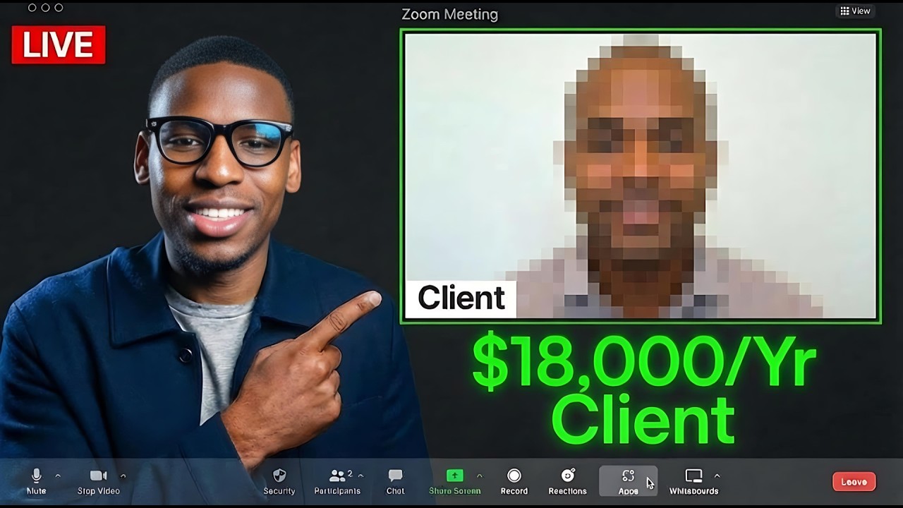 Watch Me Close an $18,600/yr AI Agency Client in 20 Minutes