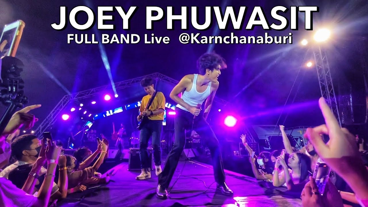 JOEY PHUWASIT : FULL BAND Live @หาดชื่นฤดี ( Karnchanaburi )