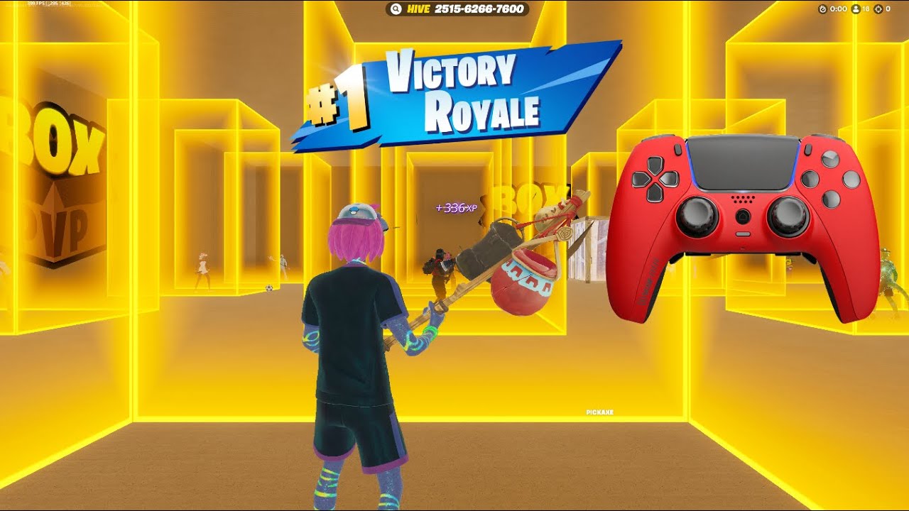 Fortnite BOX PVP📦 Controller🎮GamePlay😴