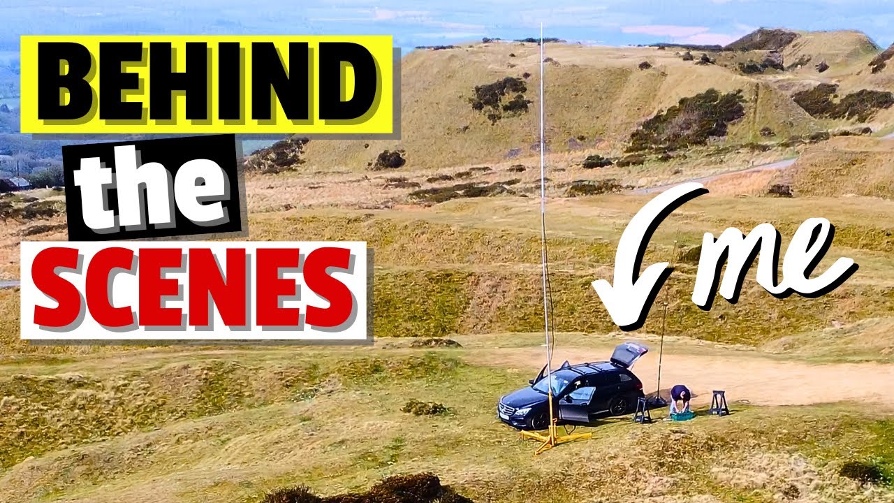 Behind the Scenes - My Portable Ham Radio Day Out