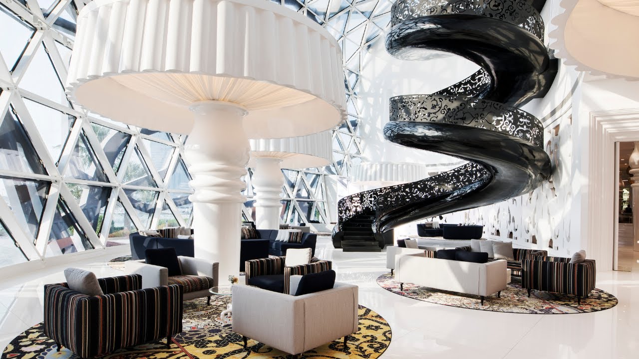 Mondrian Doha Hotel, iconic interior by Marcel Wanders