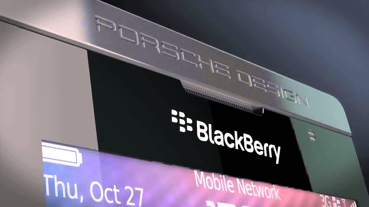 Blackerry Porsche Design P9981