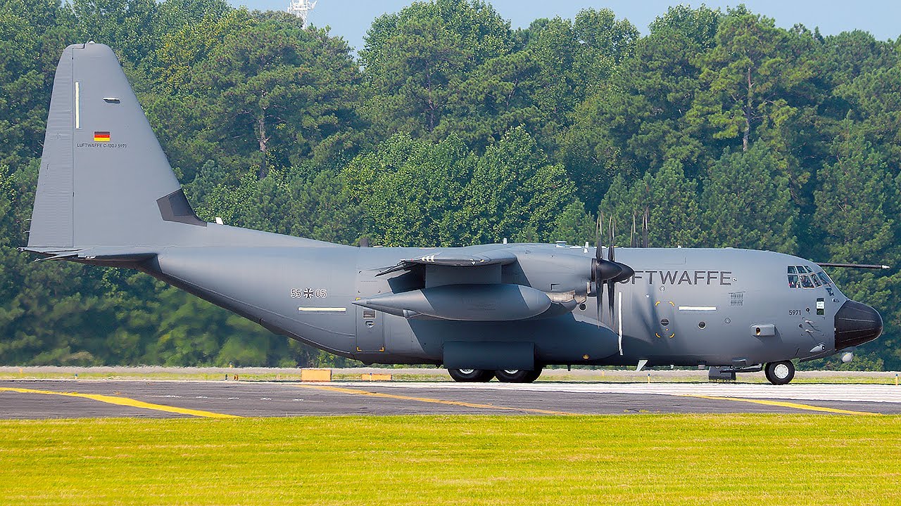Germany Air Force KC-130J Test Flight and more: Dobbins ARB