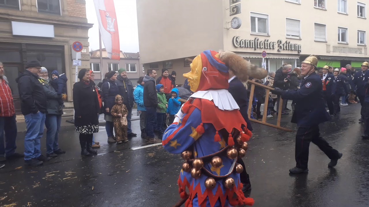 Narrentreffen Stuttgart Bad Cannstatt Teil 1