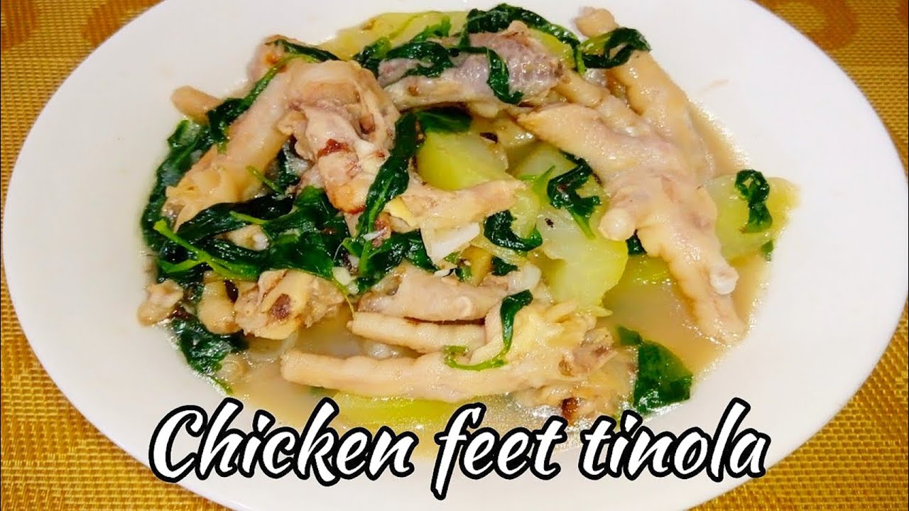 Must Try! Chicken Feet Tinola | Paborito