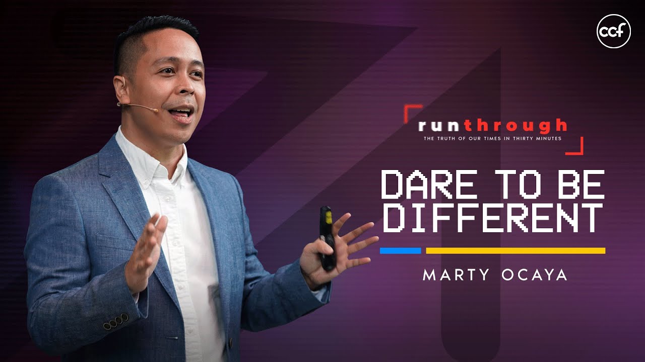Dare To Be Different | Marty Ocaya | Run Through