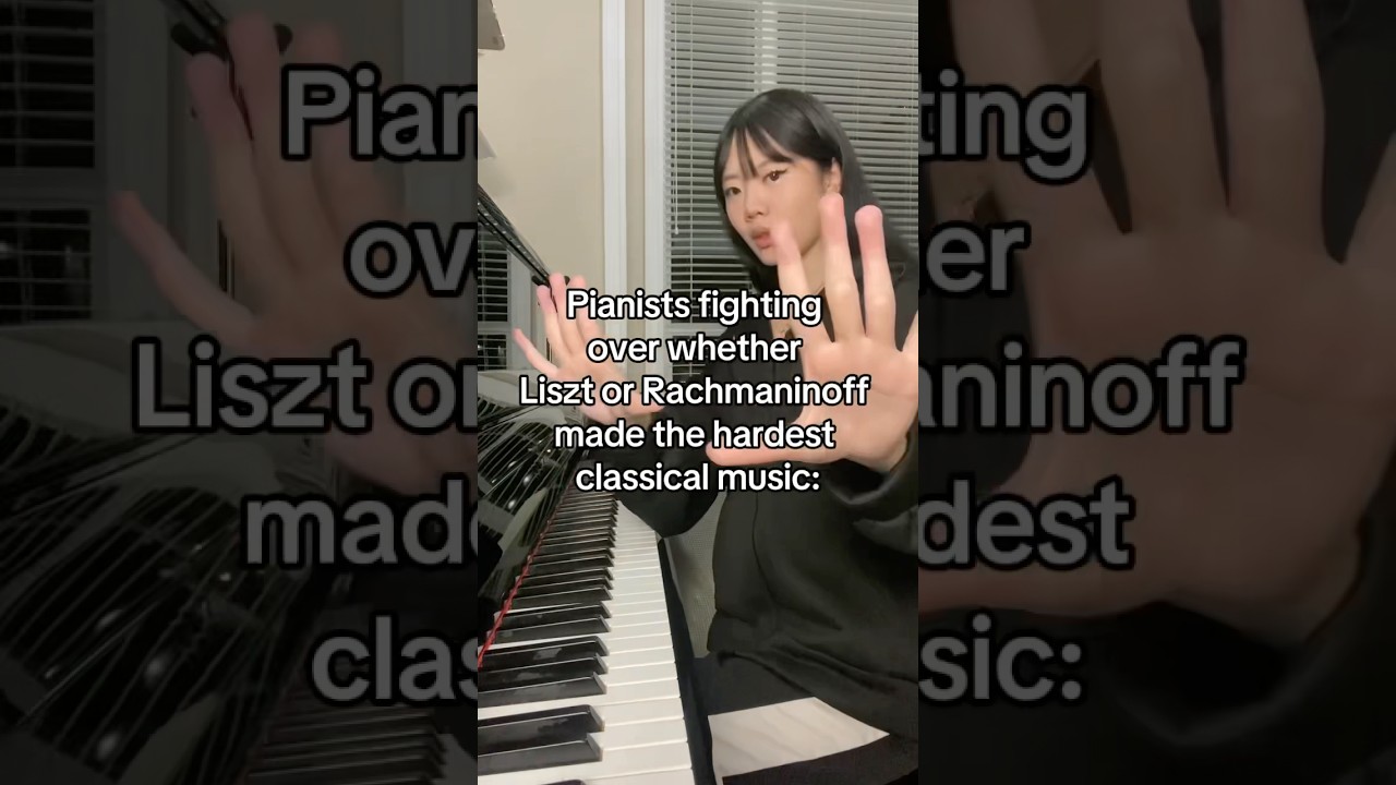 Who&rsquo;s the most challenging classical composer? 👀 #piano #classicalmusic #composer #fyp #shorts