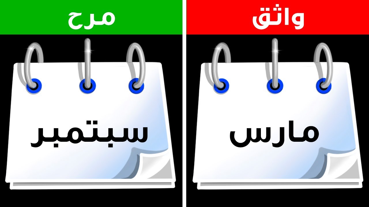 دلالات مهمّة نستمدّها من شهر ميلادك | اختبار للشخصية