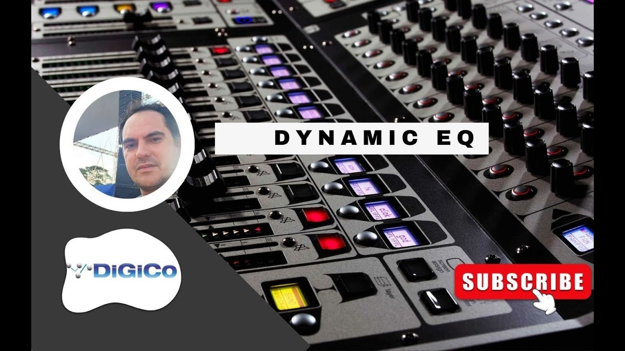 Dynamic EQ Digico na linha SD e Quantum.
