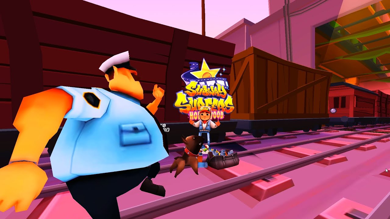 Subway Surfers Hollywood Jake White Outfit Fullscreen (2025) - Gameplay #1 (PC UHD) [4K60FPS]