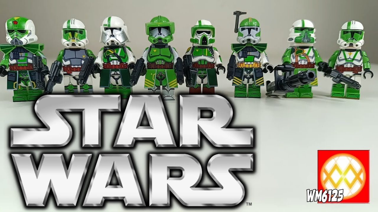 WM6125 - Star Wars Clone Wars Doom Squad Non LEGO Commander Doom